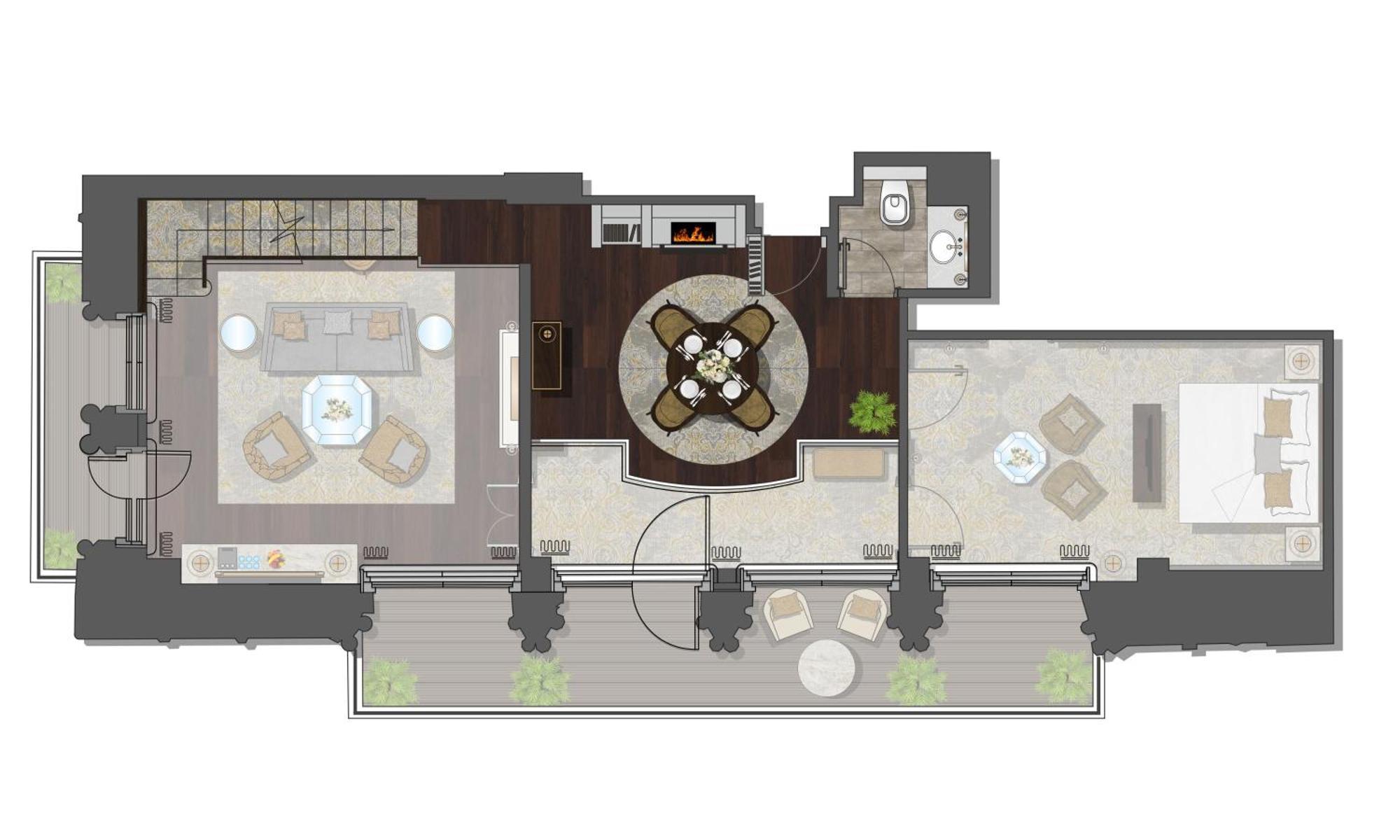 Suite King Presidencial com Vista Cidade