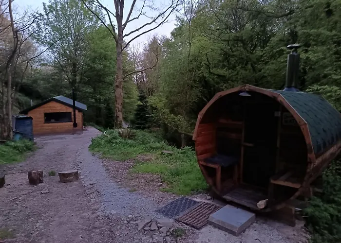 Stream-Side Cabin With Private Sauna Option